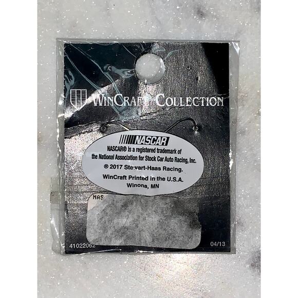 Clint Bowyer 2017 Wincraft #14 Tear Drop Dangle Earrings NWT - Picture 5 of 5